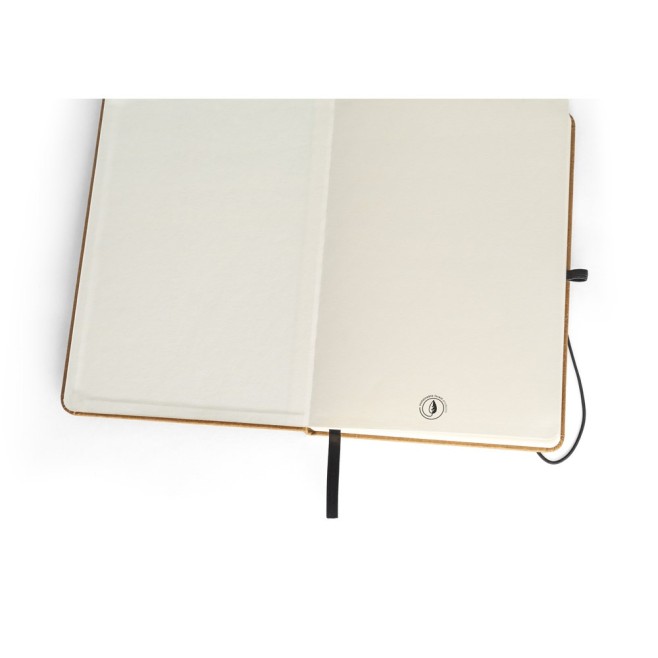 Caderno A5 Capa Dura em Couro Reciclado Personalizado
