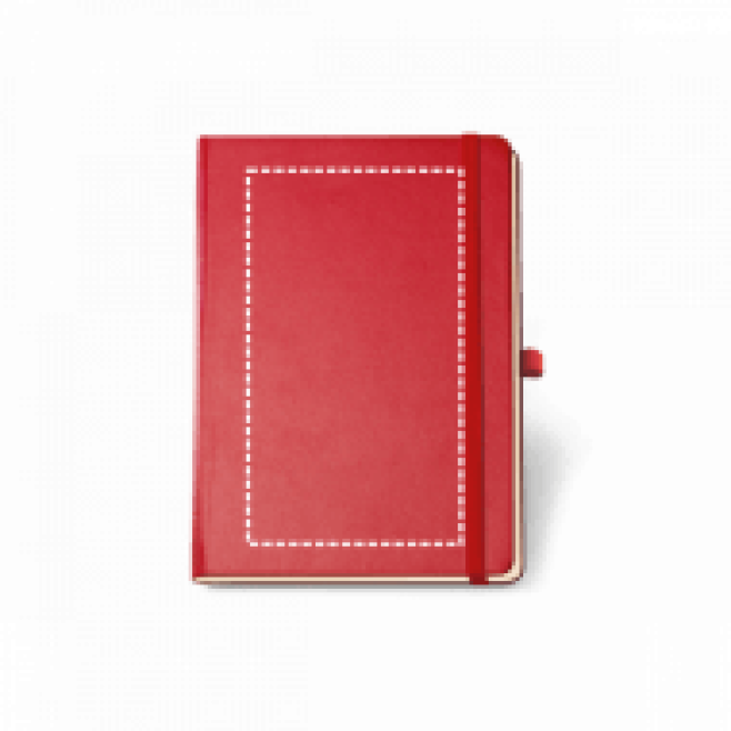 Caderno Capa Dura Com Logo Gravado em UV Digital
