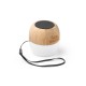 Caixa de Som em Bambu Personalizada 