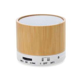 Caixa de Som Multimídia em Bambu Personalizada 