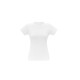 Camiseta feminina branca Promocional