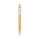 Caneta de Bambu e Fibra de Trigo Personalizada