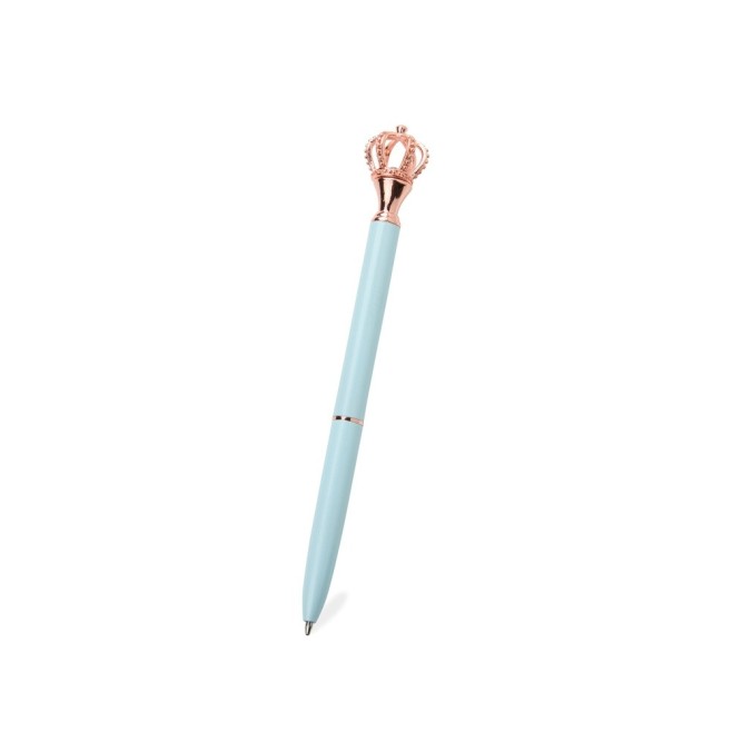 Caneta Metal Coroa Personalizada com Logotipo