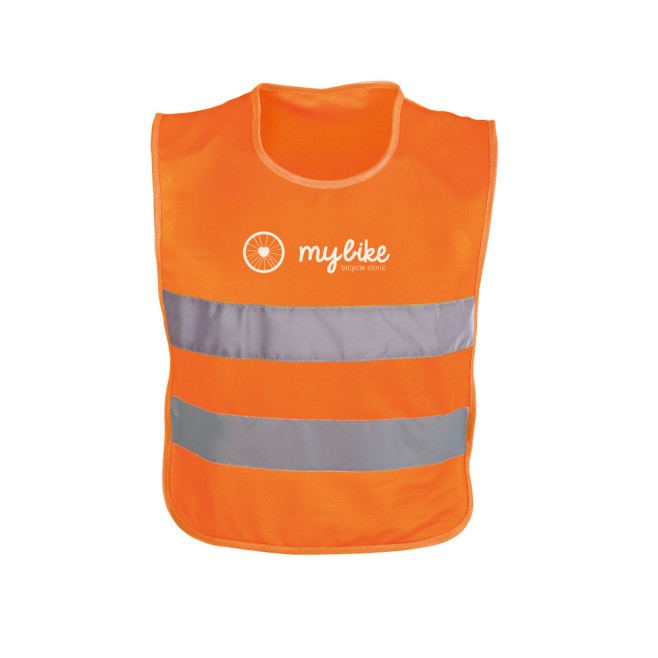 Colete Refletivo Infantil com Logo