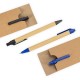 Kit Ecológico Caneta e Lapiseira Papelão Personalizado