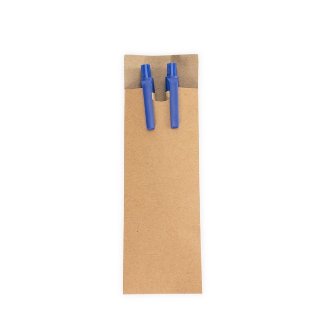 Kit Ecológico Caneta e Lapiseira Papelão Personalizado