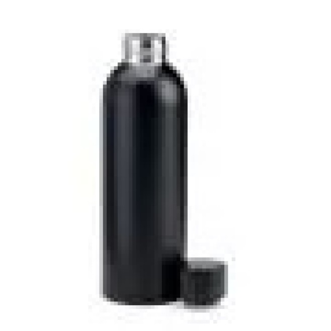 Kit Garrafa E Caneca - Preto - 2 Pçs Personalizado 