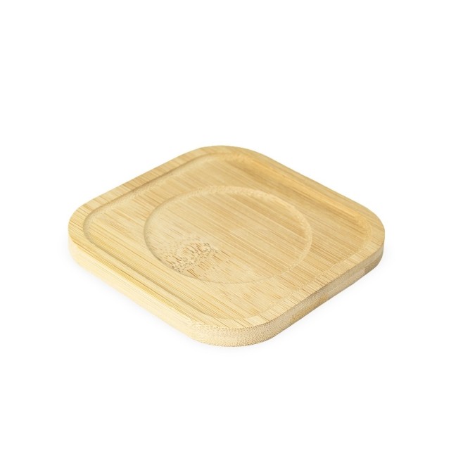 Kit Porta Copos Bambu com 6 Peças Personalizado