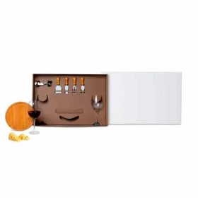 Kit Queijo e Vinho 8 Peças Personalizado